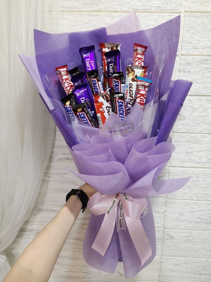 Sweet Blooms Chocolate Bouquet _0