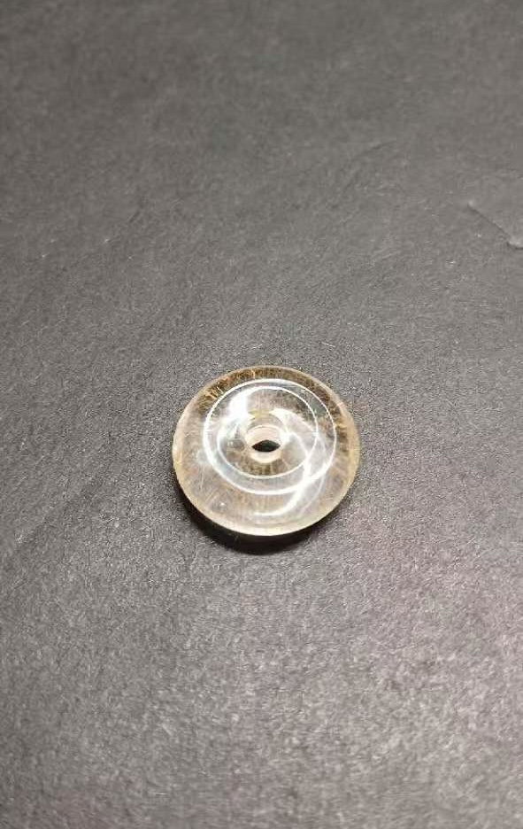 GOLDEN RUTILE -DONUT 