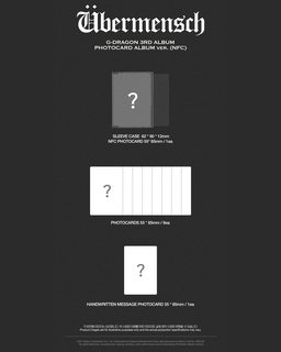 G-DRAGON 3RD ALBUM [Übermensch]