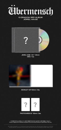 G-DRAGON 3RD ALBUM [Übermensch]