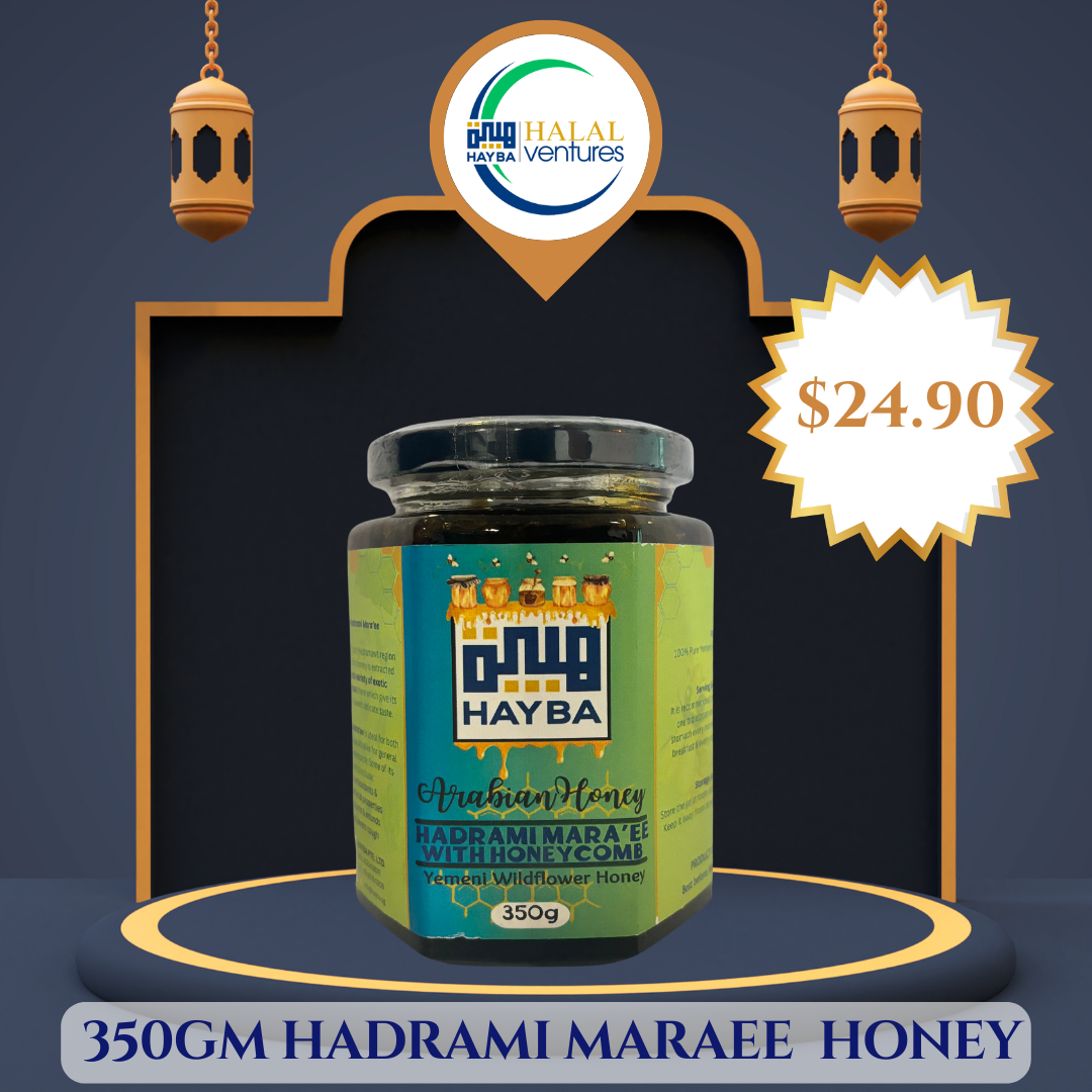 Hadrami Mara'ee Honey with Honeycomb (350g)
