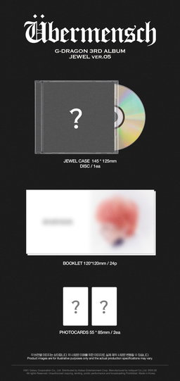 G-DRAGON 3RD ALBUM [Übermensch]