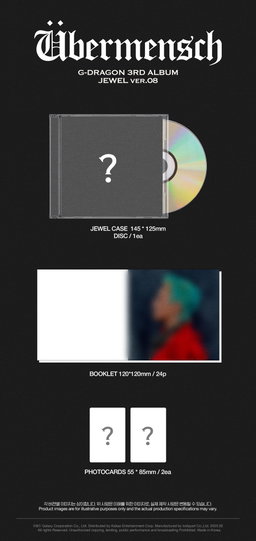 G-DRAGON 3RD ALBUM [Übermensch]