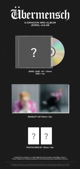 G-DRAGON 3RD ALBUM [Übermensch]