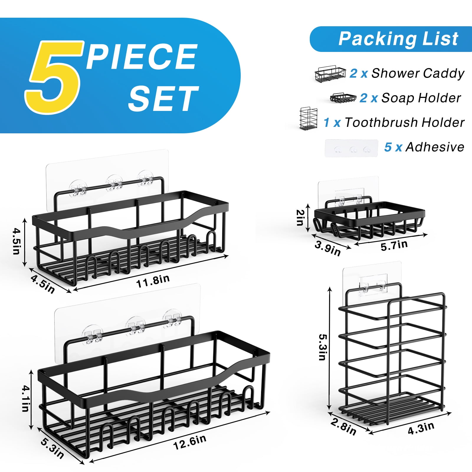 Shower caddy set _5