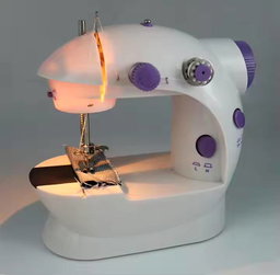 Portable Handheld Electric Mini Sewing Machine for Wigs and Dresses.