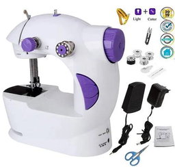 Portable Handheld Electric Mini Sewing Machine for Wigs and Dresses.