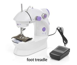 Portable Handheld Electric Mini Sewing Machine for Wigs and Dresses.