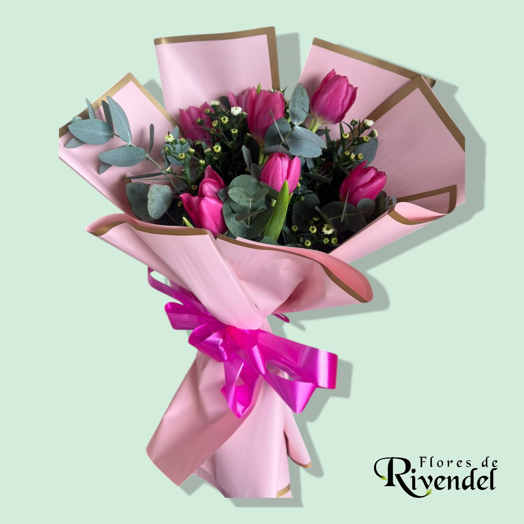 Ramo de 6 tulipanes
