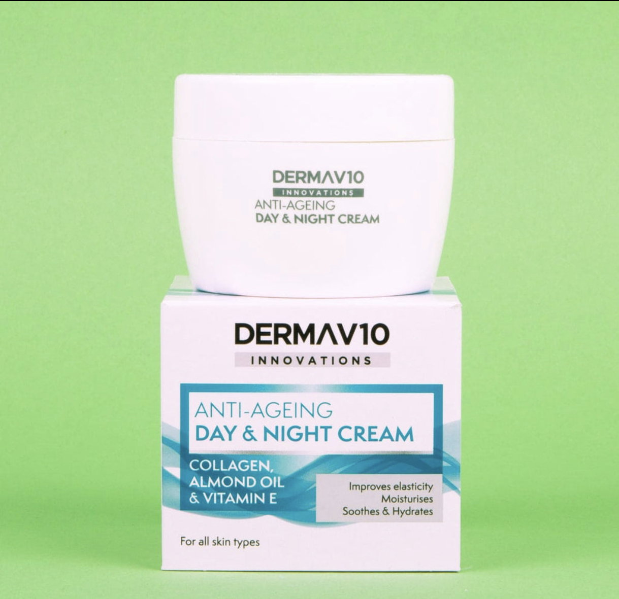 DermaV10 Innovations Day & Night Cream – 24/7 Hydration & Anti-Aging Care_0