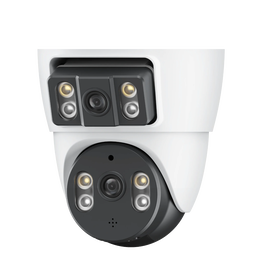 WiFi Dome Dual Lens Camera 4MP + PTZ 360