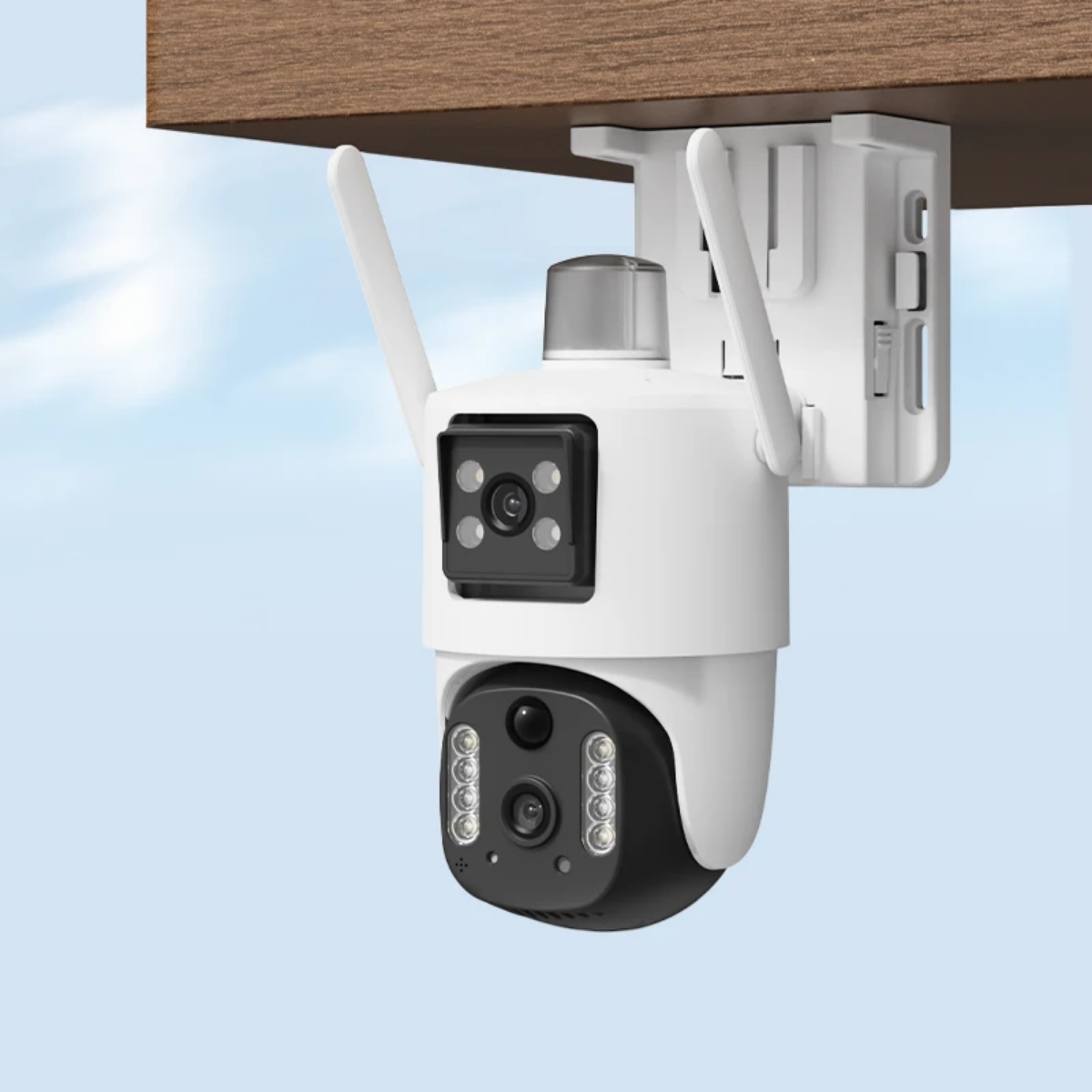 4G Sim Card Dual 4MP  Lens Solar Camera_3
