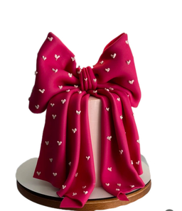 1 tiered Beautiful Fondant Cakes