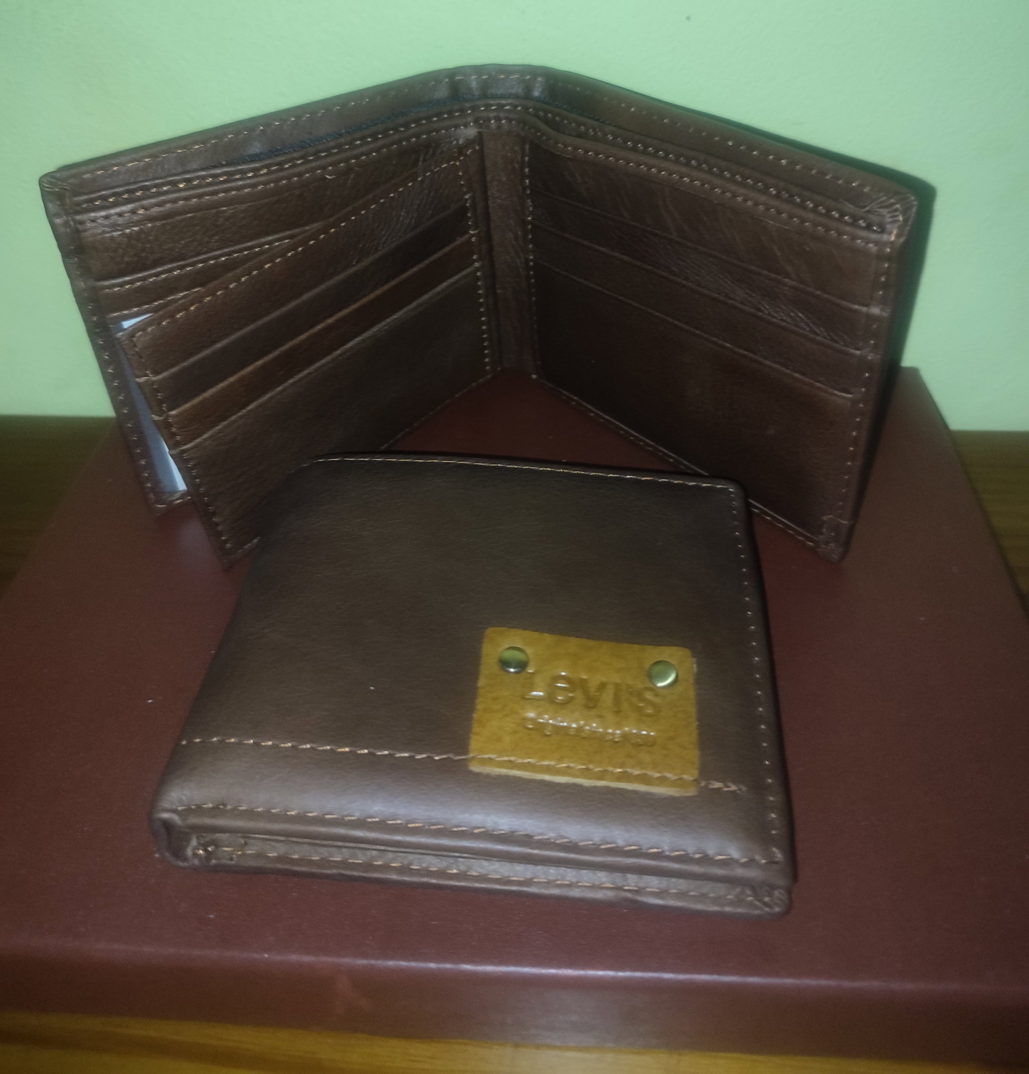Leather Wallet (brown)_0