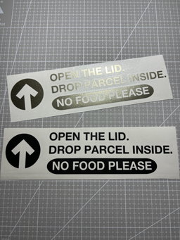 Custom Decals for KILOV Box