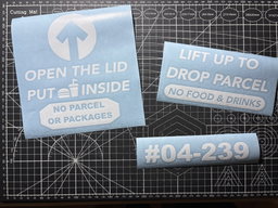 Custom Decals for KILOV Box