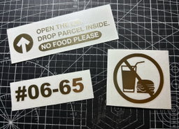 Custom Decals for KILOV Box