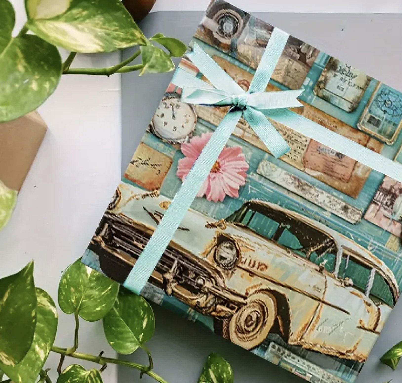 Vintage Car-Themed A5 Decoupage sheets_0
