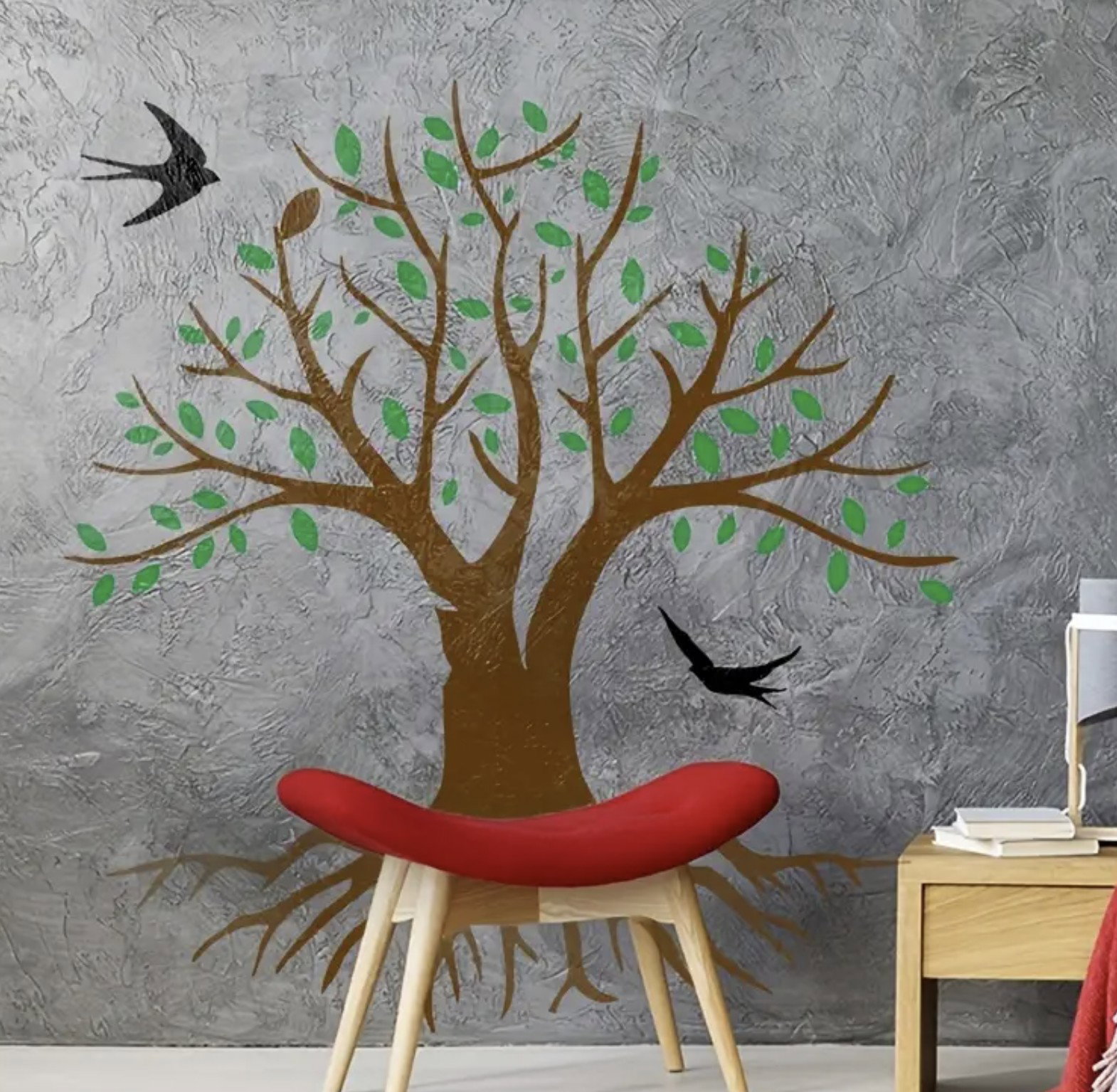 3-Piece Large Tree Stencil Set_3