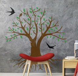 3-Piece Large Tree Stencil Set