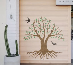 3-Piece Large Tree Stencil Set