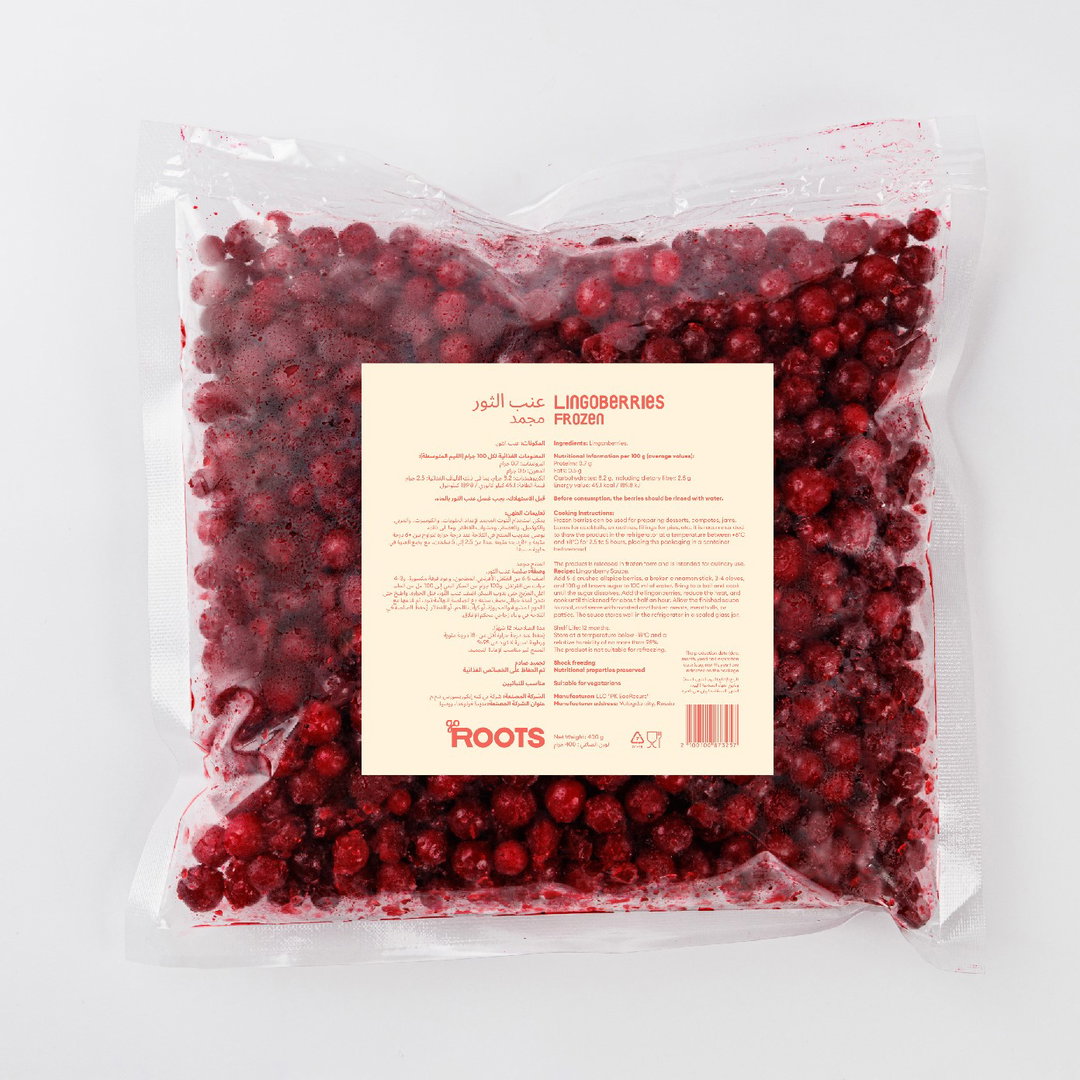Roots Lingoberries Frozen 400g