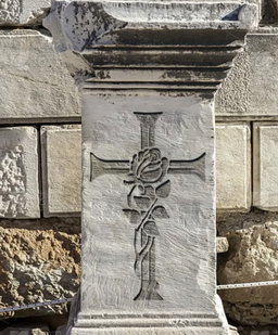 Reusable Cross & Faith Stencil - A4