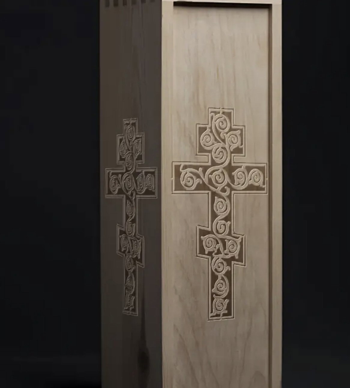 Reusable Cross & Faith Stencil - A4_3