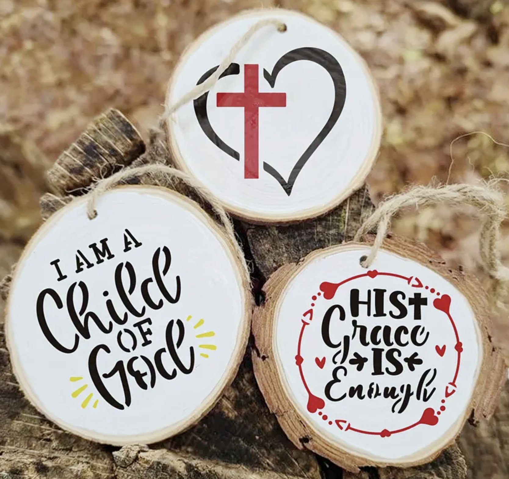 Bible verse & Inspiration mini stencils - 7.6cm x 7.6cm_5