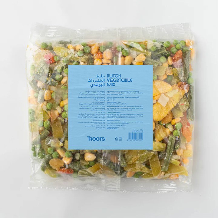 Roots Dutch Vegetable Mix Frozen 400g_0