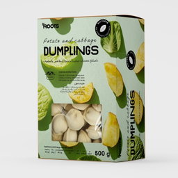 Roots Potato & Cabbage Dumplings Frozen 500g