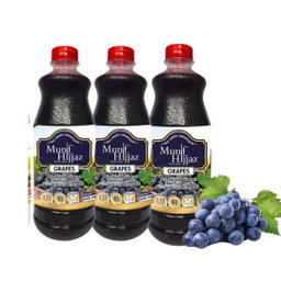 كوردايل منيف حجاز  MUNIF HIJJAZ- KORDIAL TANPA GULA PUTIH KOMBO 840ML X3