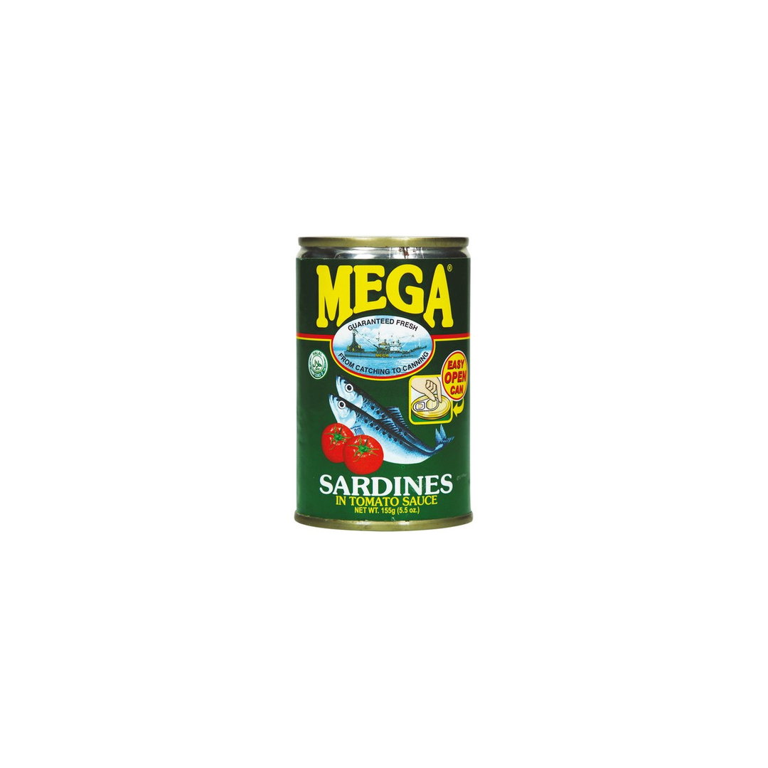 Mega Sardines in Tomato Sauce 155g -