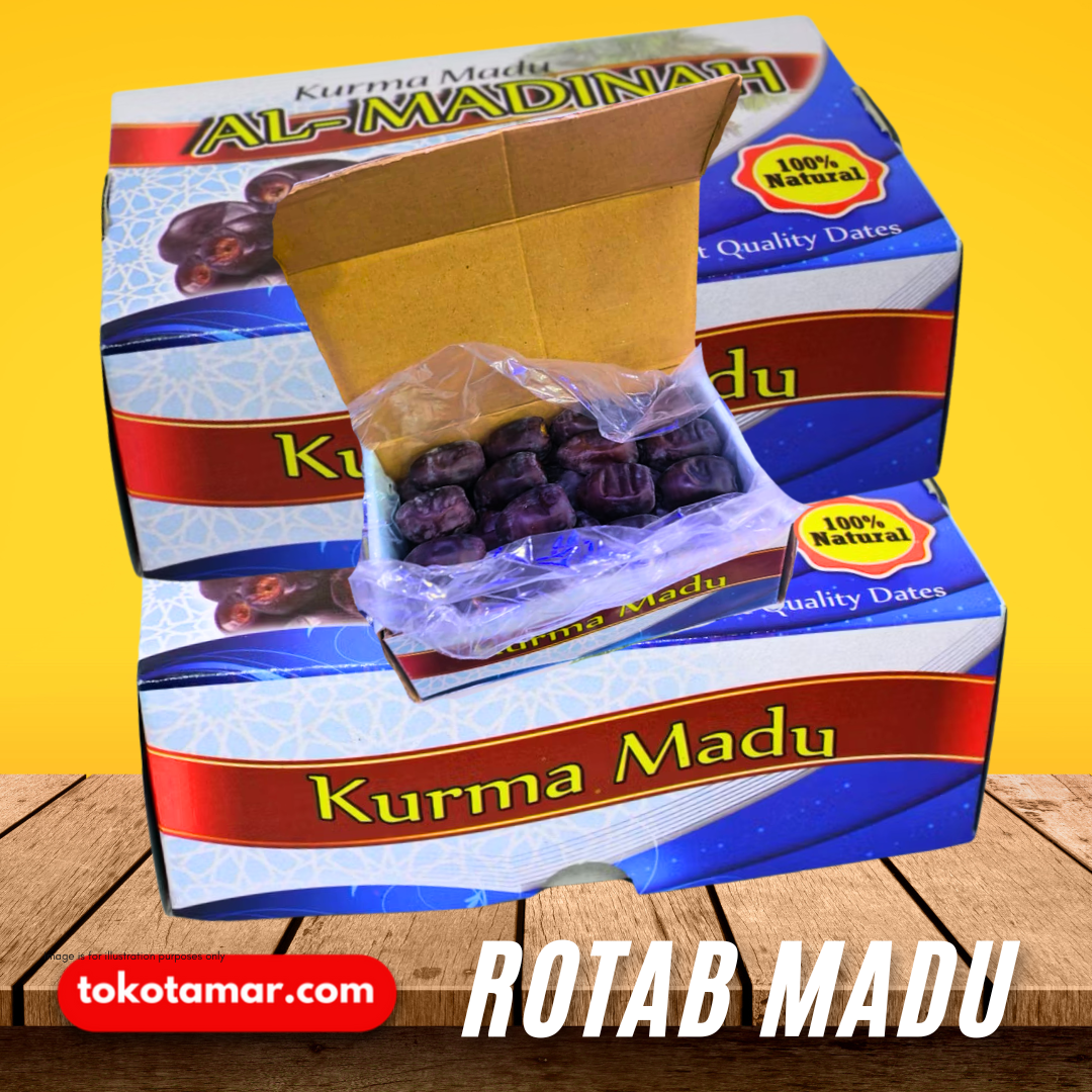 KURMA MADU ( ROTAB ) AL MADINAH 600g