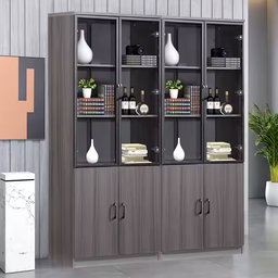 Classeur de bureau moderne en bois