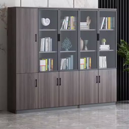 Classeur de bureau moderne en bois