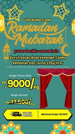 Cuci Gordyn Promo Ramadhan