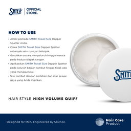 SMITH - Travel Size Dapper Spatter Hair Pomade Water Based