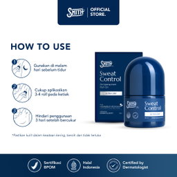 SMITH - Ultra Dry Sweat Control Antiperspirant Deodorant (Keringat Berlebih)