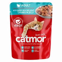 CATMOR ADULT DEEP SEA DELIGHTS CHUNKS JELLY 70g