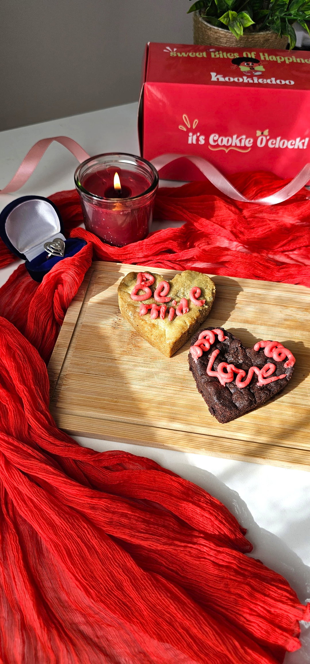 Heart Cookies - 2pcs