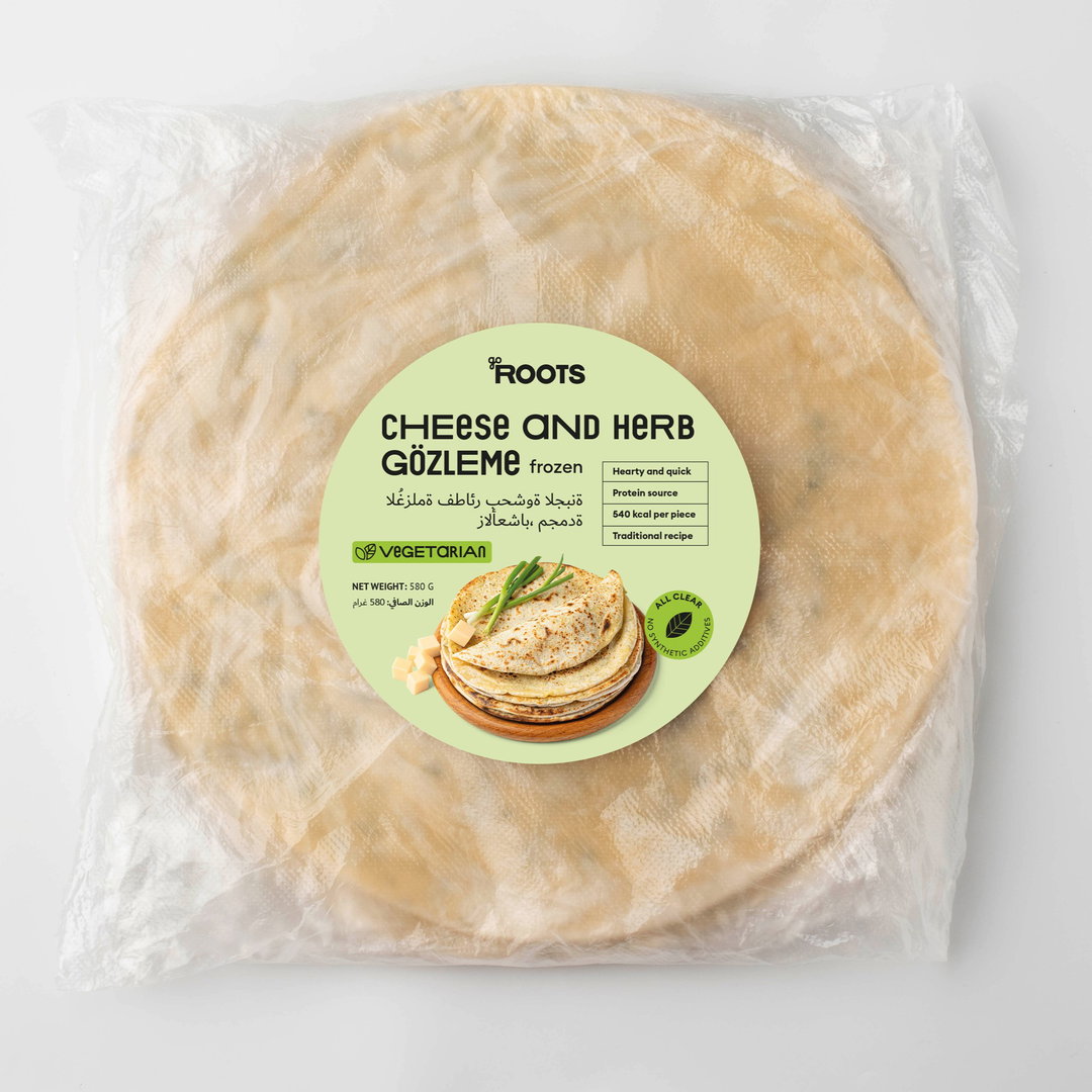 Roots Cheese & Herb Gözleme Frozen 580g