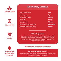 GOLI Apple Cider Vinegar Gummies - ACV