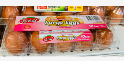 Large Fresh Eggs (10 per pack)-Pasar