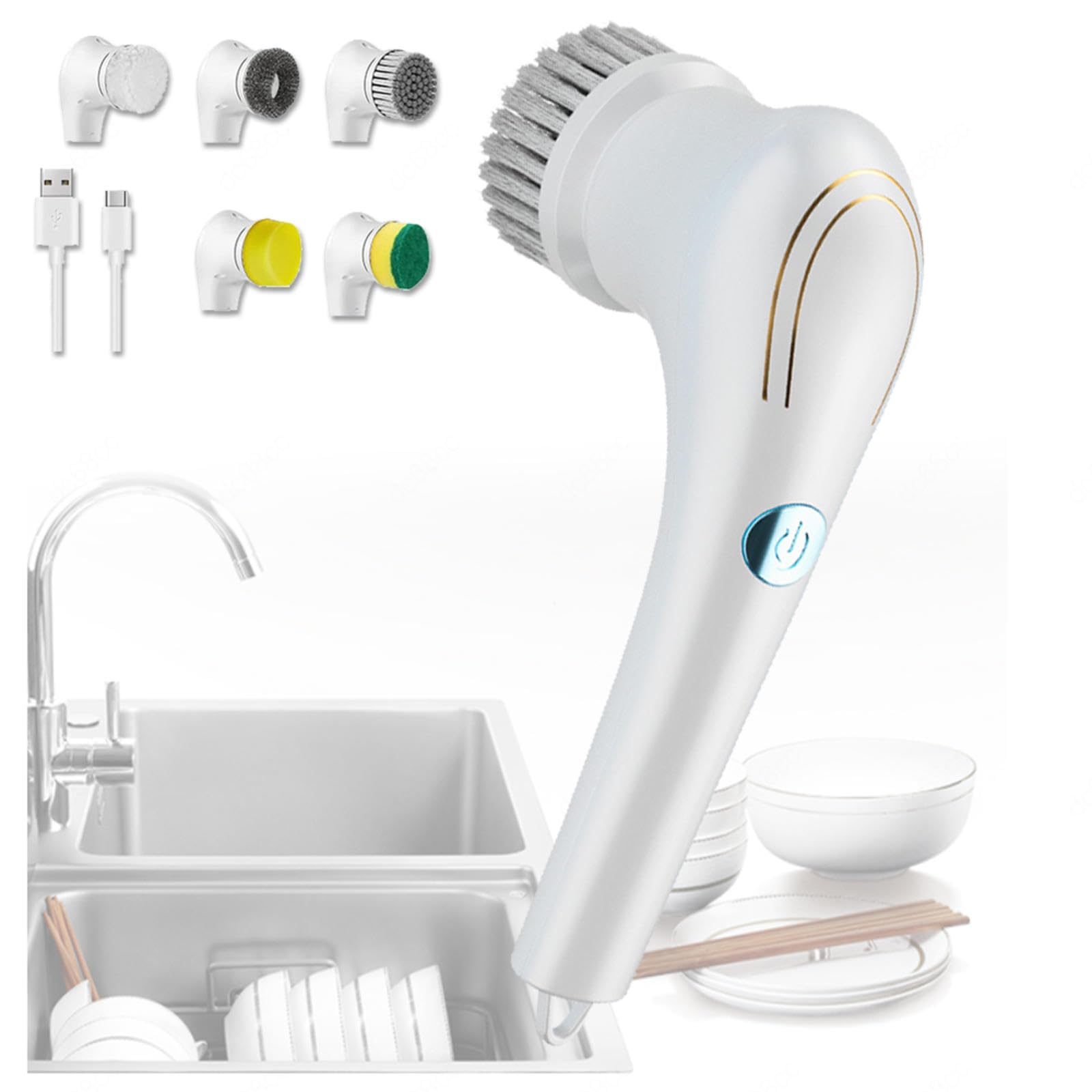Electric Rotary Scrubbing  Brush_1