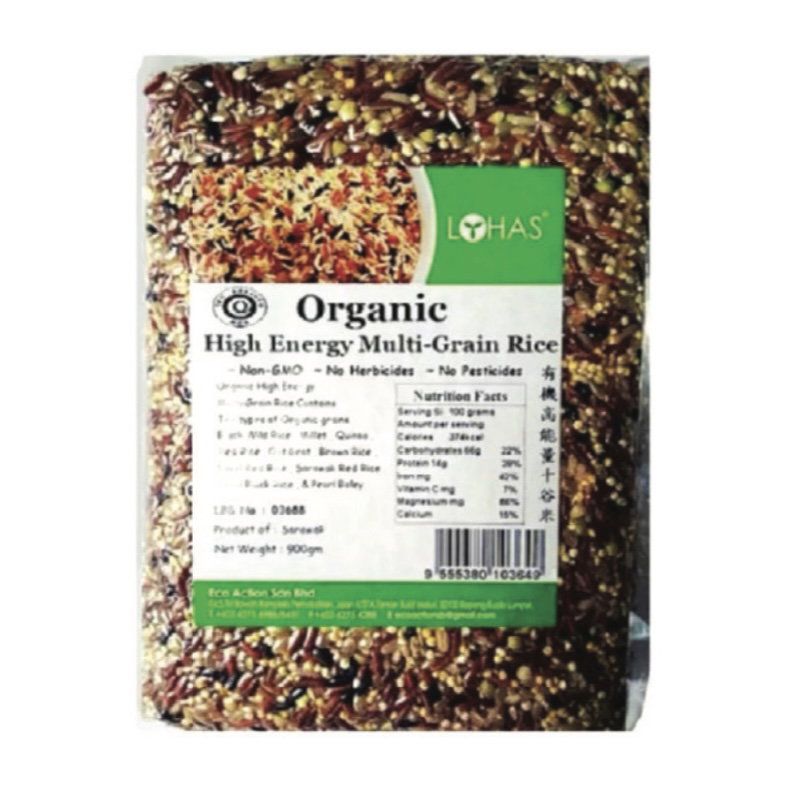 DF Eco High Energy multi-Grain Rice 高能量十谷米 900g