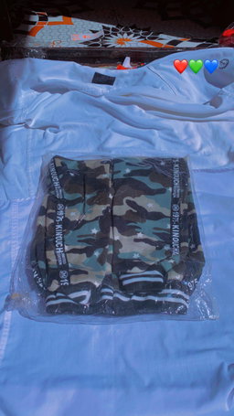 Surwaal Carruurta Wiilasha Camo (4-8 Jir)
