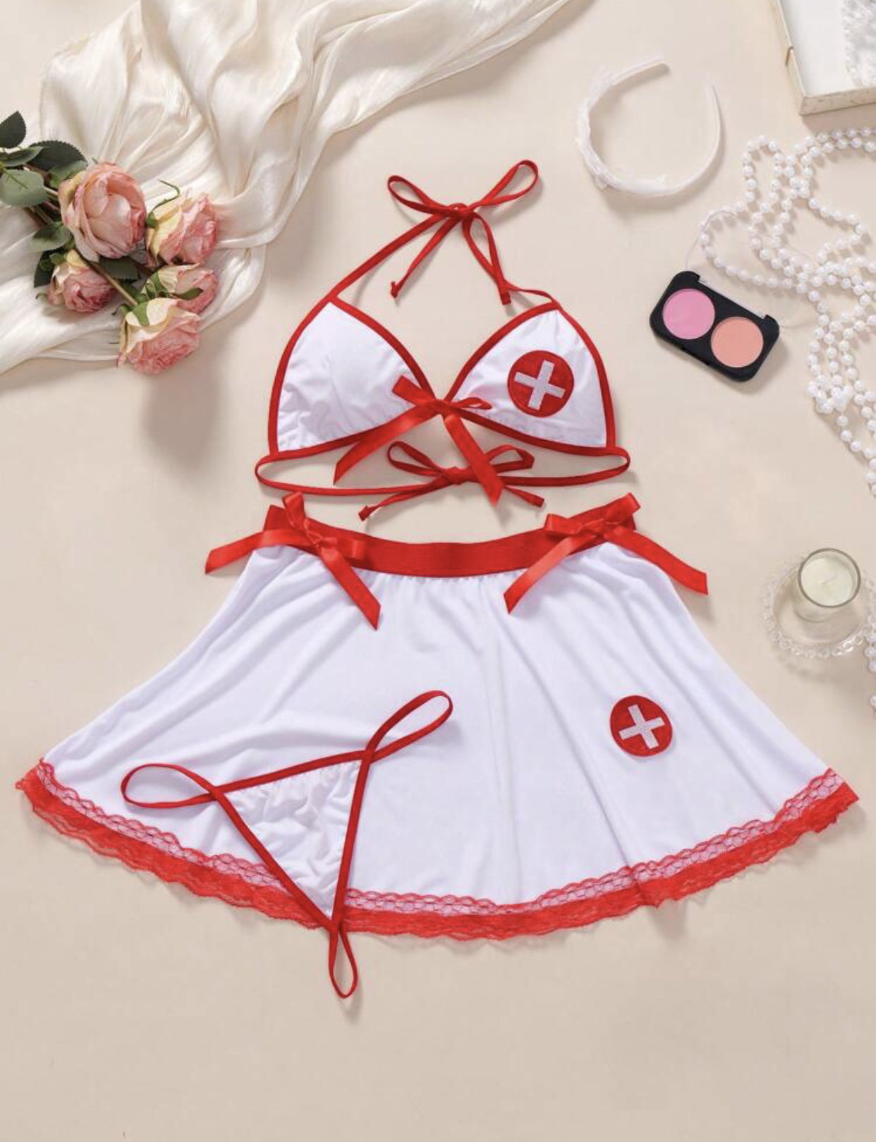 Sexy Nurse Cosplay Outfit_1