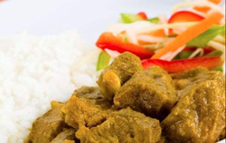 Sunlit Curried Goat