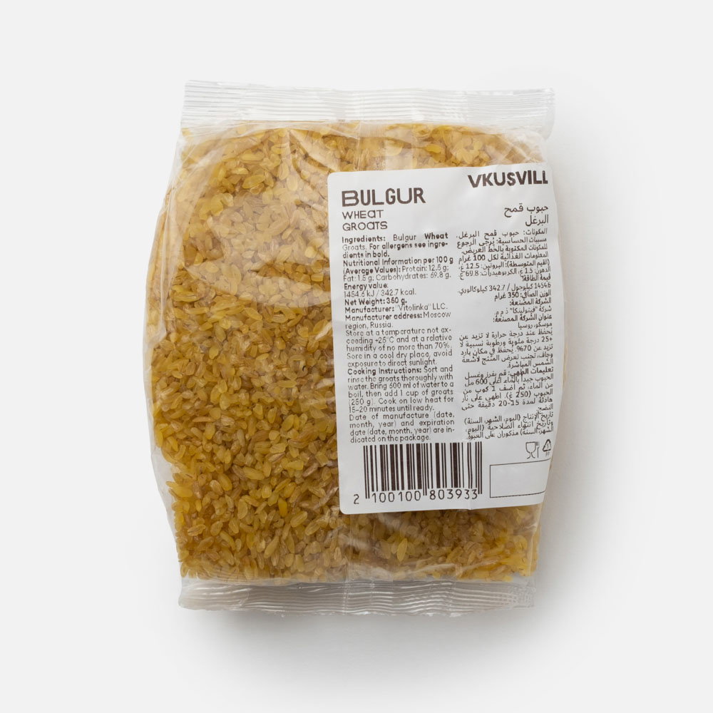 VkusVill Bulgur Wheat 350 g_0